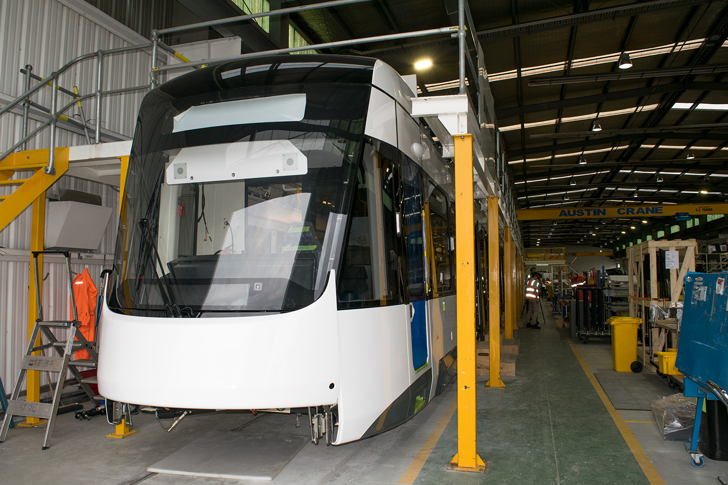 Bombardier’s Dandenong factory rolls out 20 new trams for Melbourne